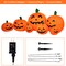 Costway 7.5' Halloween Inflatable 7 Pumpkins Patch W/LED Light Outdoor Garden Decoration